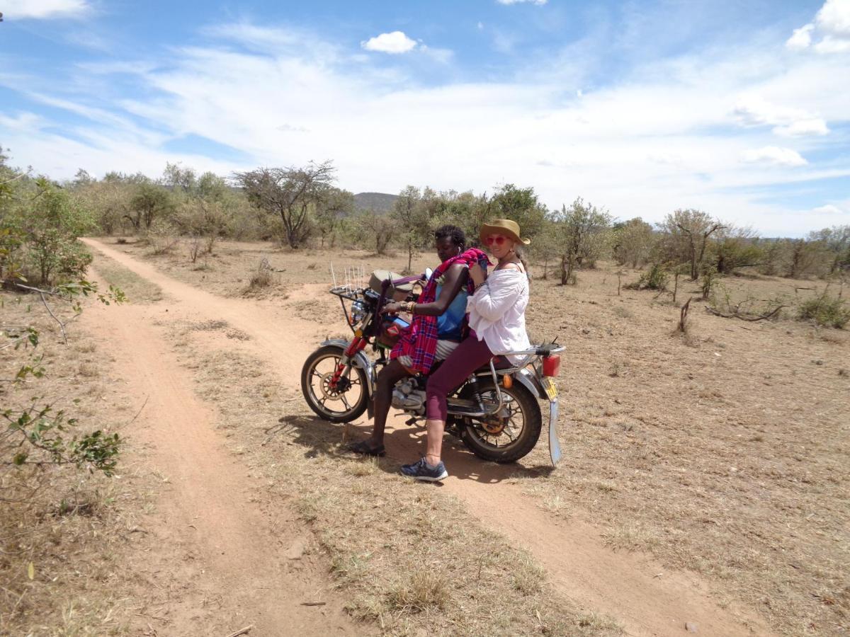 Maasai Homestay Camping Sekenani Exterior foto