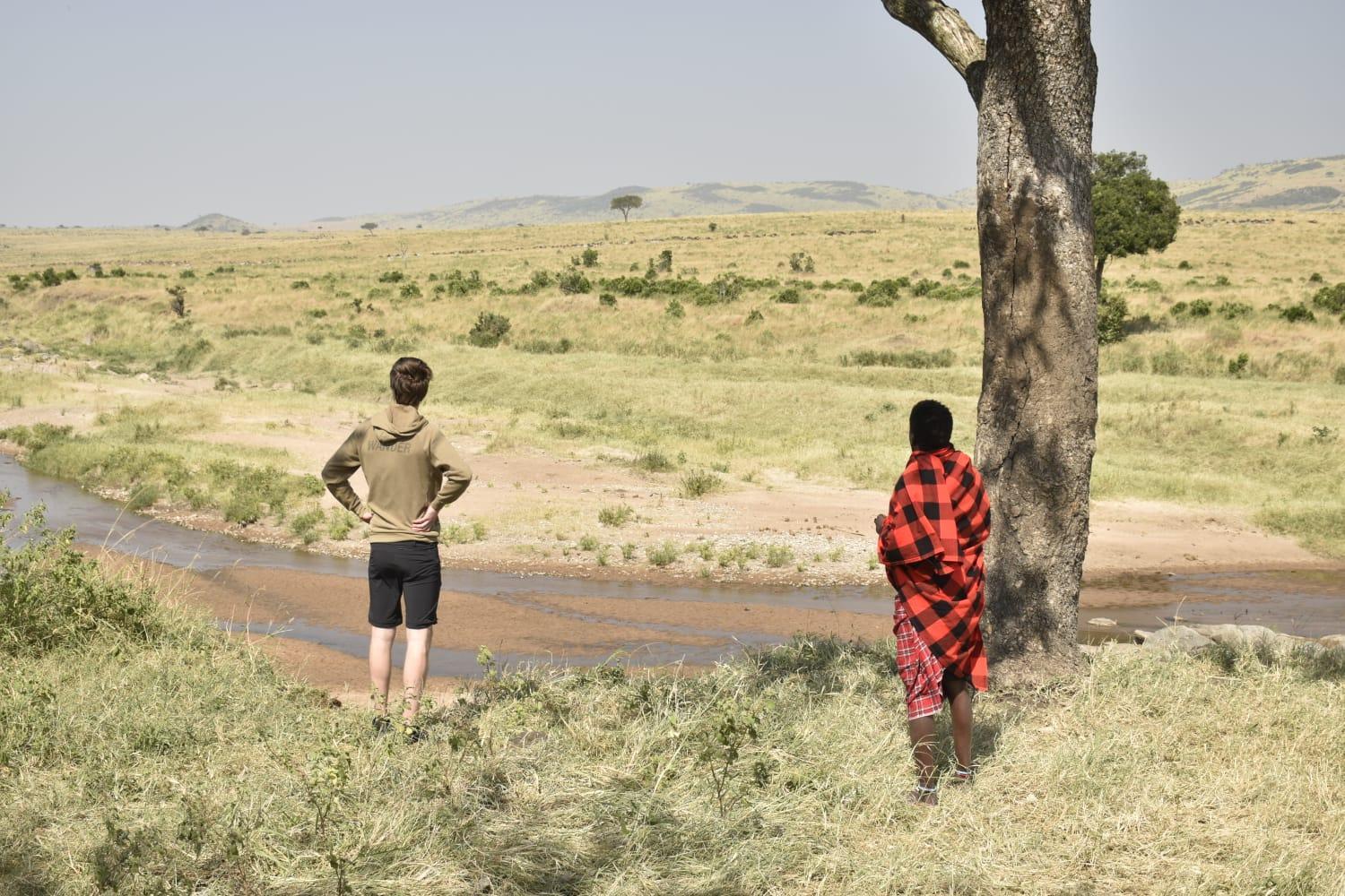 Maasai Homestay Camping Sekenani Exterior foto
